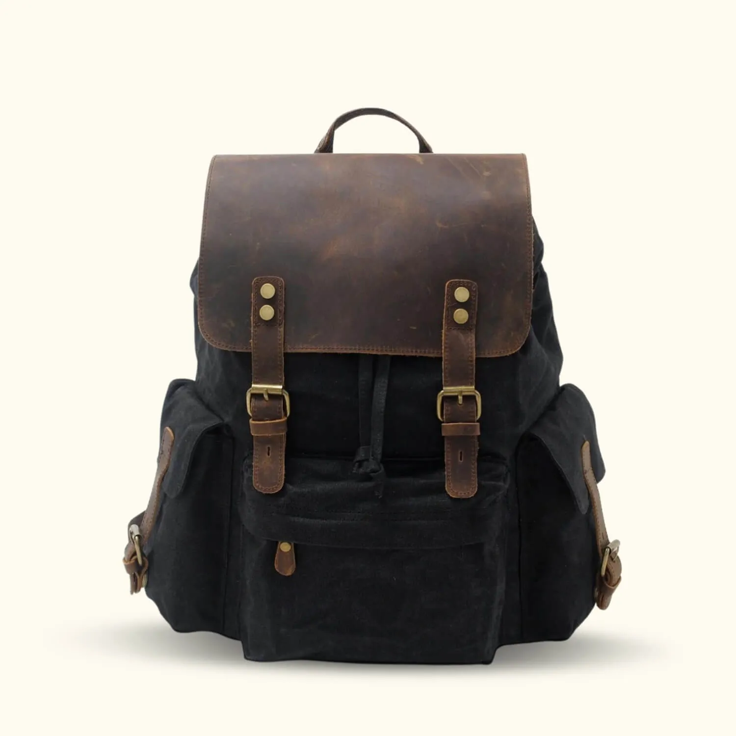 The Lone Star - Unisex Canvas Backpack