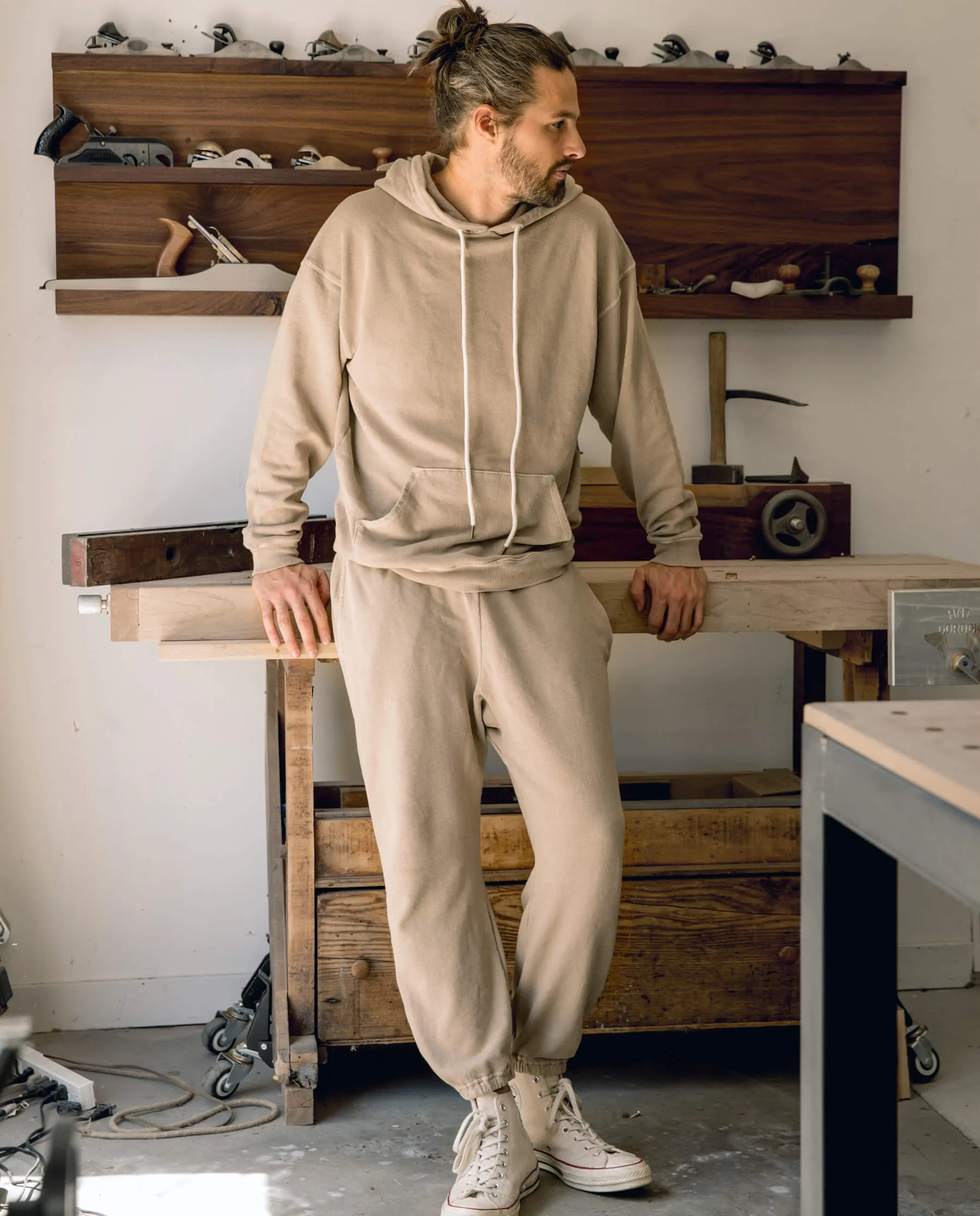 The Men's Stadium Sweatpant. -- Fawn