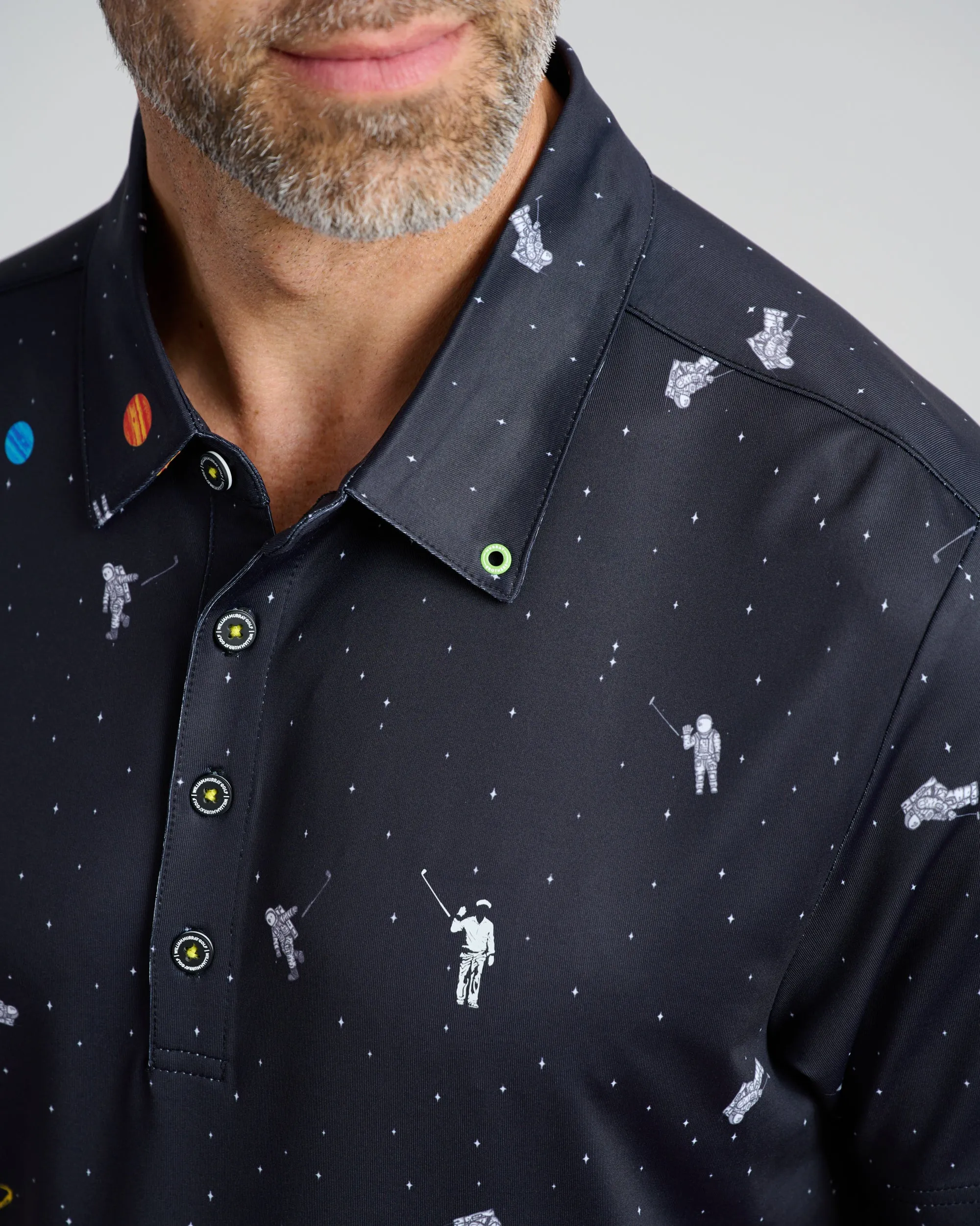 The Right Stuff Men's Polo | Black