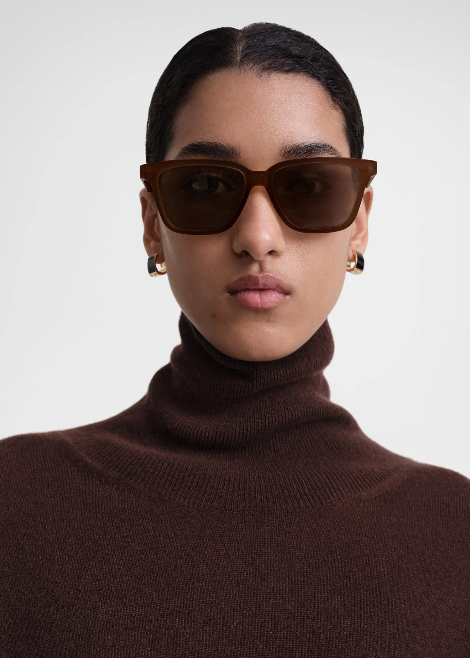 The Squares sunglasses umber