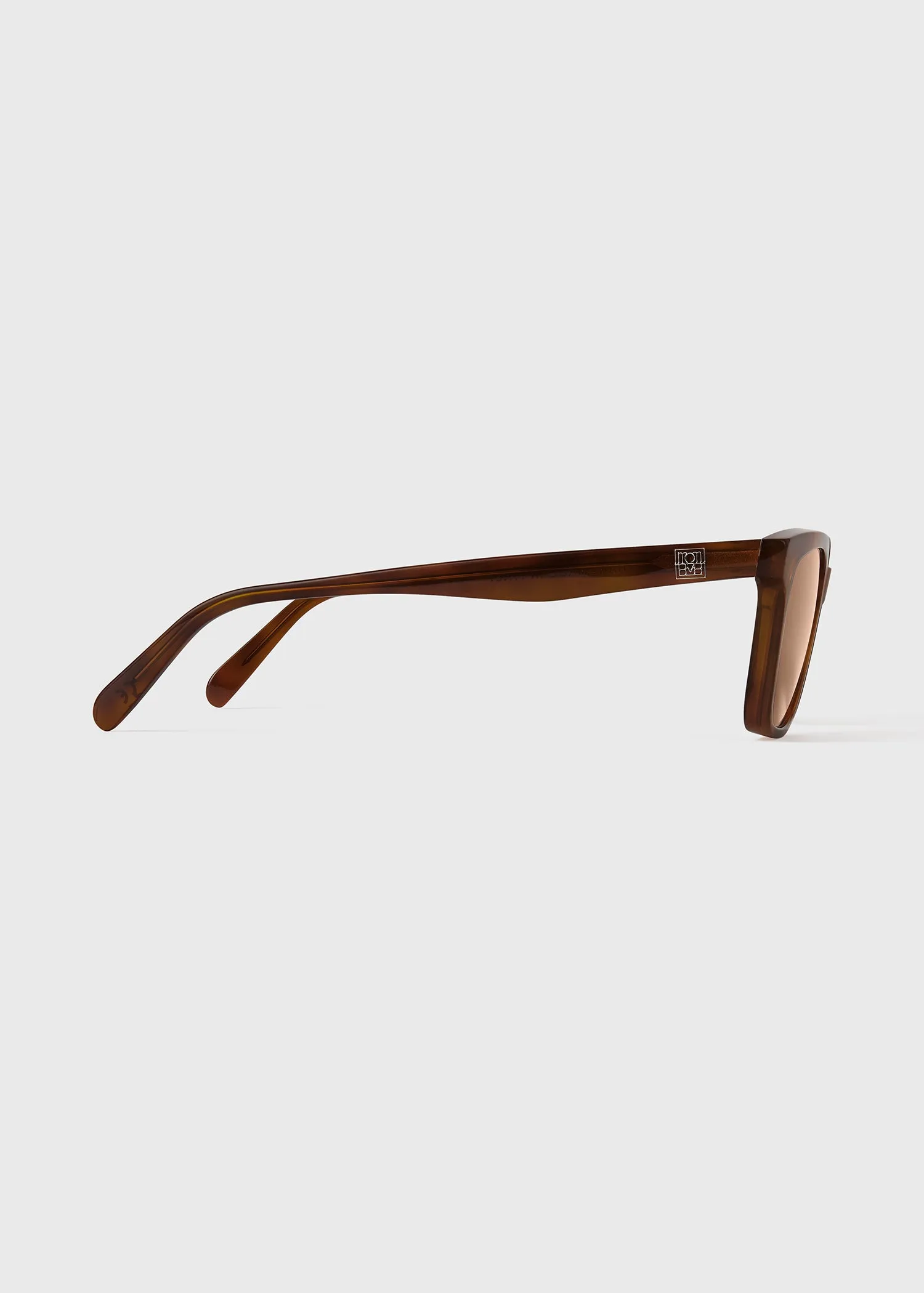 The Squares sunglasses umber