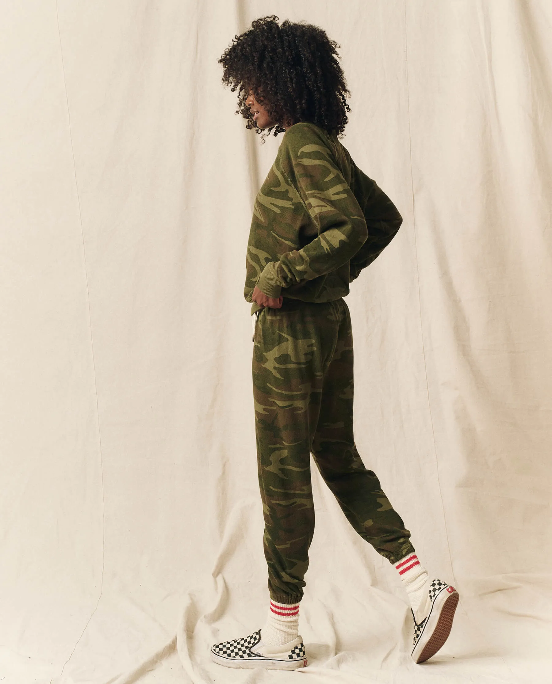 The Stadium Sweatpant. Novelty -- Deep Woods Camo