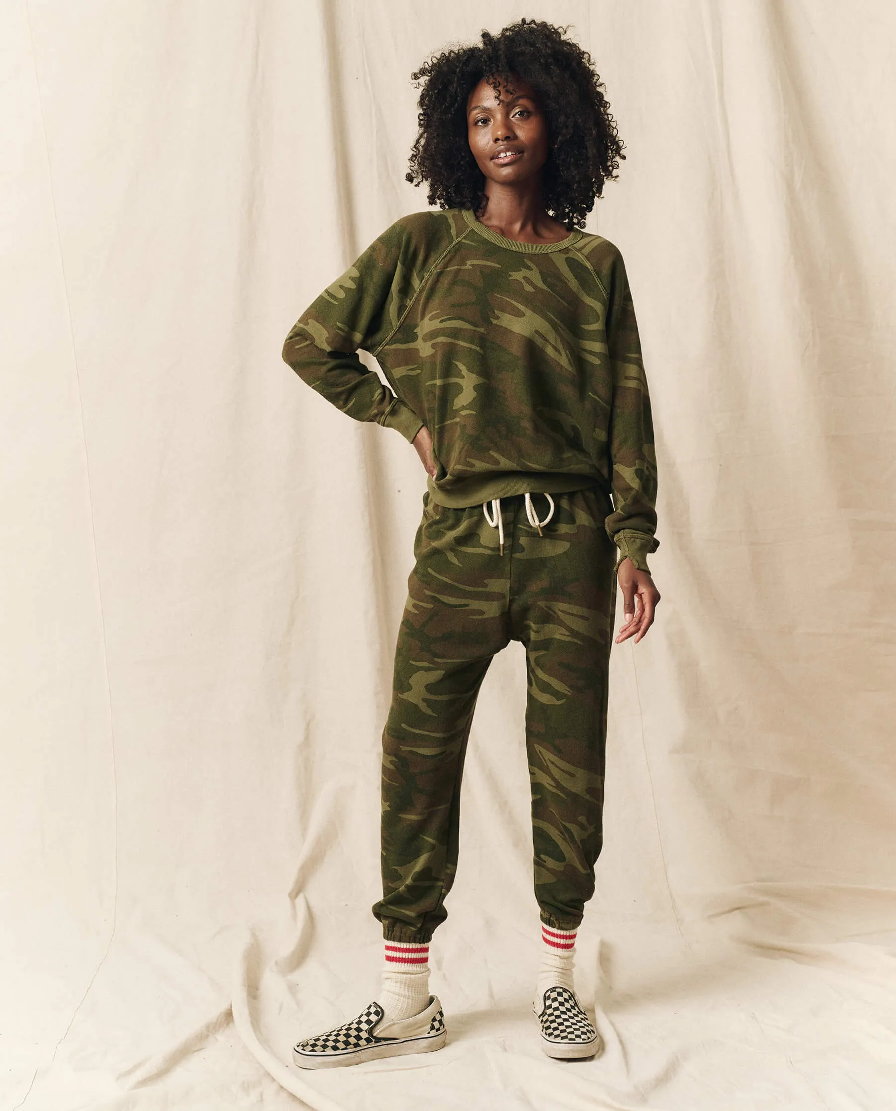 The Stadium Sweatpant. Novelty -- Deep Woods Camo