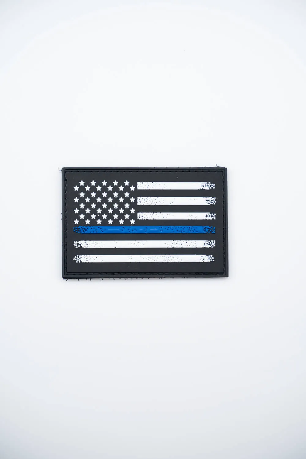 Thin Blue Line PVC Patch