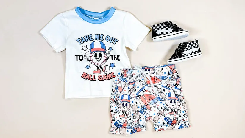 Toddlers - Boys Loungewear Summer Set