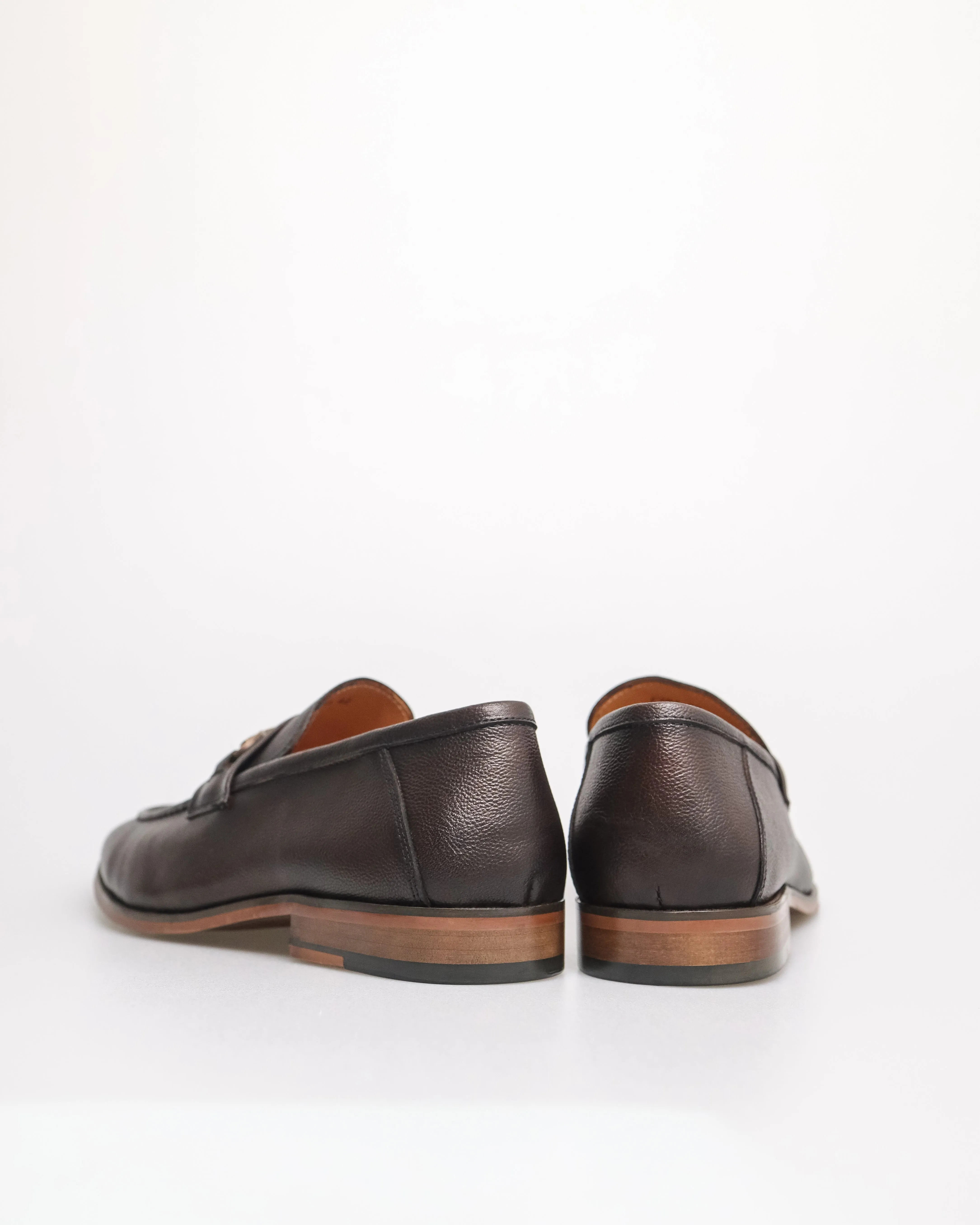 Tomaz F284 Formal Buckle Loafers (Coffee)