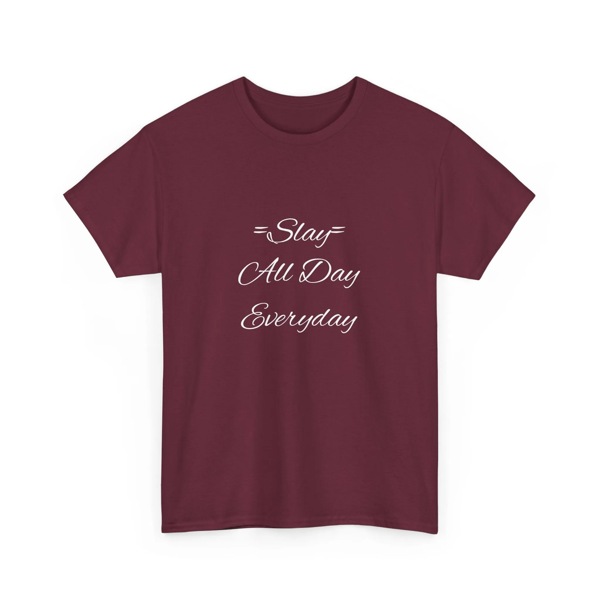 Unisex Heavy Cotton Tee-Slay All Day Every Day