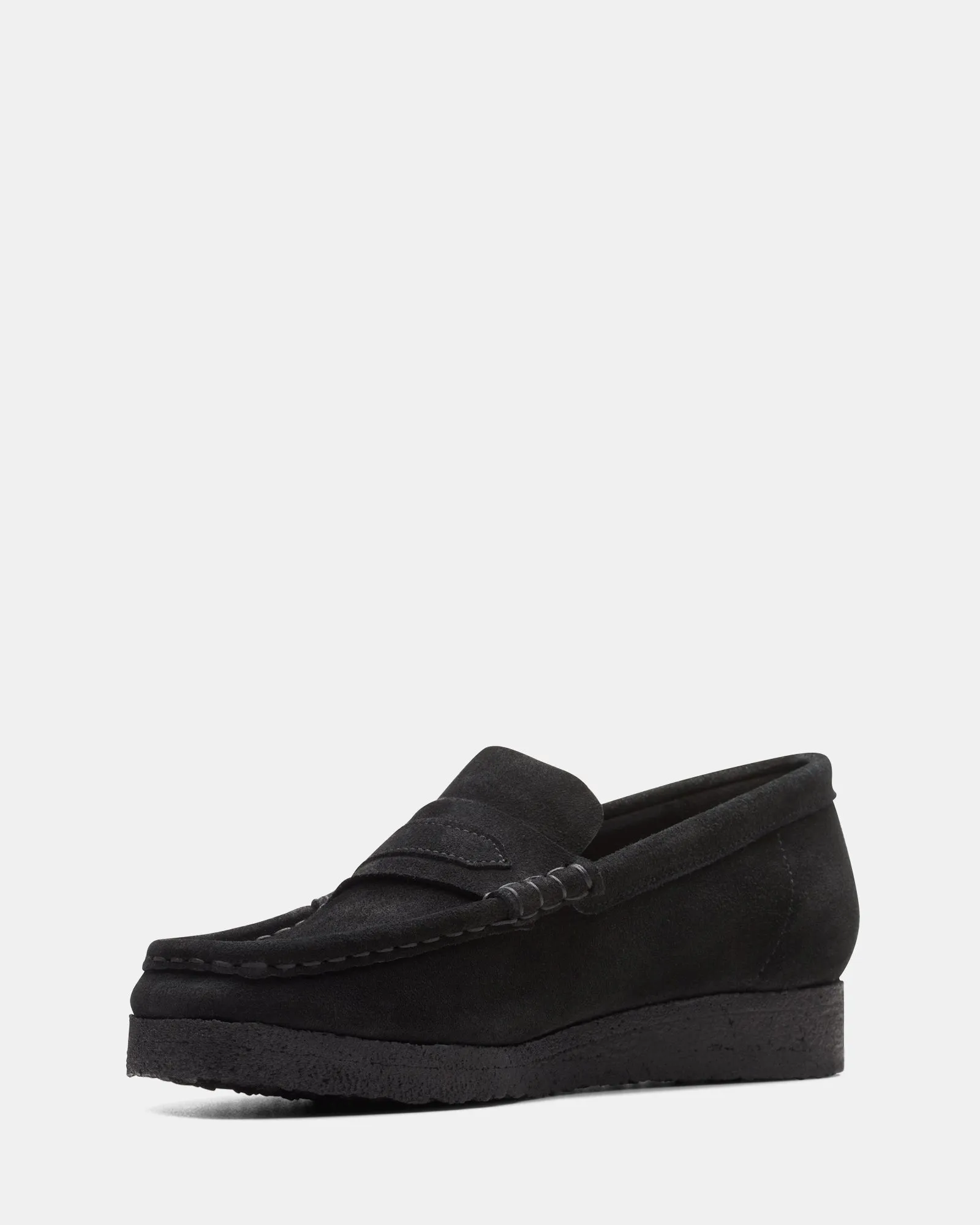 WALLABEE LOAFER (W) Black Suede