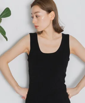 【WOMEN】nestwell PARAKEET - RIB KNIT CAMI TOP -